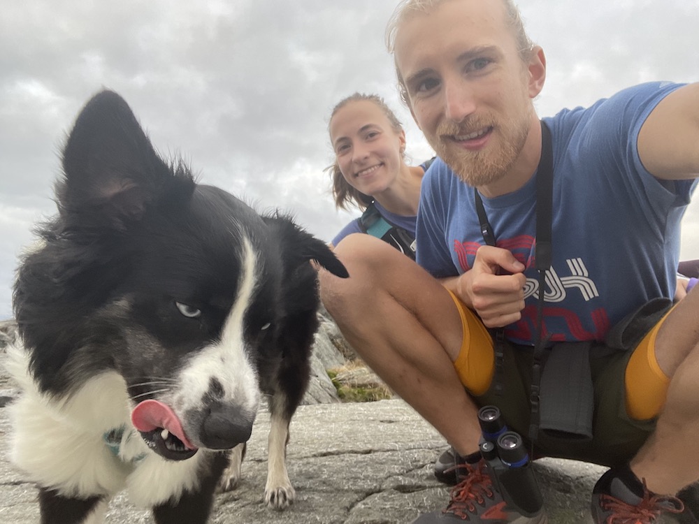 Hiking Selfie with Astro